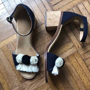 Soludos Pom Pom sandals